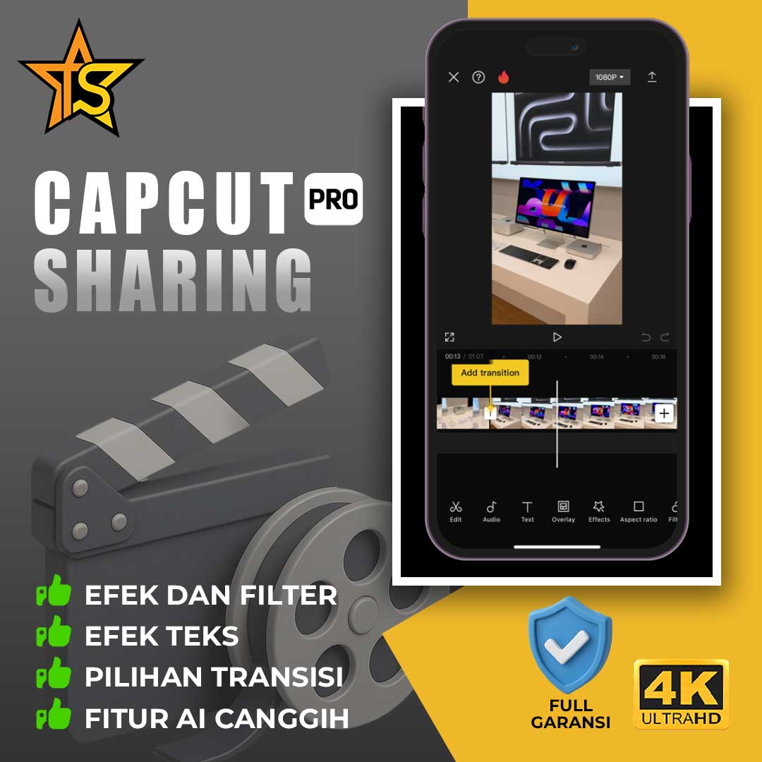 Capcut Sharing Full Garansi
